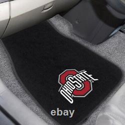 NCAA Ohio State Buckeyes Car Truck Seat Covers Steering Wheel Cover & Floor Mats