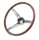 New 1965 1966 Mustang Pony / Deluxe Steering Wheel With Cap