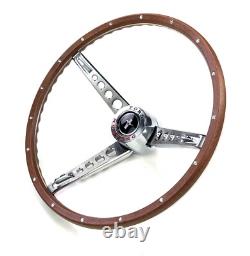 NEW 1965 1966 Mustang Pony / Deluxe Steering Wheel with Cap