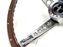 NEW 1965 1966 Mustang Pony / Deluxe Steering Wheel with Cap