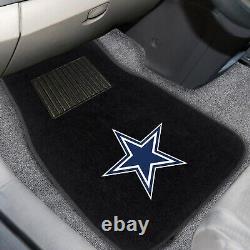 NEW 9PC NFL Dallas Cowboys Car Truck Floor Mats Seat Covers Steering Wheel Cover