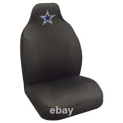 NEW 9PC NFL Dallas Cowboys Car Truck Floor Mats Seat Covers Steering Wheel Cover