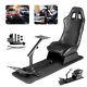 New Evolution Simulator Cockpit Steering Wheel Stand Racing Seat Gaming Chair