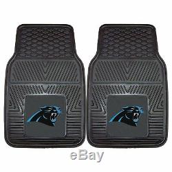 NFL Carolina Panthers Car Truck Seat Covers Floor Mats & Steering Wheel Cover