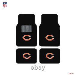 NFL Chicago Bears Car Truck Seat Covers Floor Mats Steering Wheel Cover