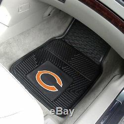 NFL Chicago Bears Car Truck Seat Covers Floor Mats & Steering Wheel Cover