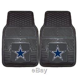 NFL Dallas Cowboys Car Truck Seat Covers Floor Mats & Steering Wheel Cover