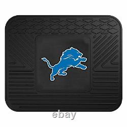 NFL Detroit Lions Car Truck Seat Covers Floor Mats & Steering Wheel Cover