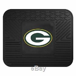 NFL Green Bay Packers Car Truck Seat Covers Floor Mats & Steering Wheel Cover