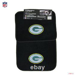 NFL Green Bay Packers Car Truck Seat Covers Steering Wheel Cover & Floor Mats