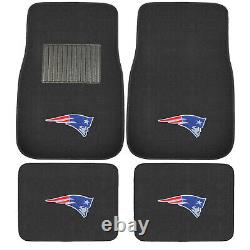 NFL New England Patriots Car Truck Seat Covers Floor Mats Steering Wheel Cover