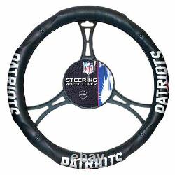 NFL New England Patriots Car Truck Seat Covers Floor Mats Steering Wheel Cover