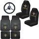 Nfl New Orleans Saints Car Truck Seat Covers Floor Mats & Steering Wheel Cover