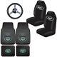 Nfl New York Jets Car Truck Seat Covers Floor Mats & Steering Wheel Cover