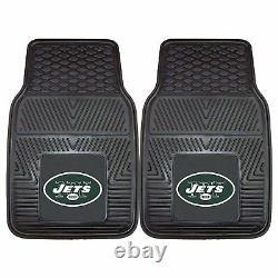 NFL New York Jets Car Truck Seat Covers Floor Mats & Steering Wheel Cover