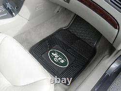 NFL New York Jets Car Truck Seat Covers Floor Mats & Steering Wheel Cover