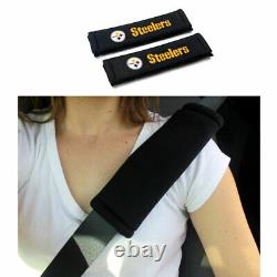 NFL Pittsburgh Steelers Car Truck Seat Covers Steering Wheel Cover & Floor Mats