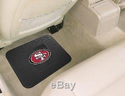 NFL San Francisco 49ers Car Truck Seat Covers Floor Mats & Steering Wheel Cover
