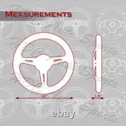 NRG 310MM Black Sparkled Wood Grain Black 3-Spoke Steering Wheel ST-310BSB-BK