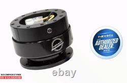NRG Gen 2.0 Steering Wheel Quick Release Black SRK-200BK AUTHORIZED DEALER