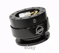 NRG Gen 2.0 Steering Wheel Quick Release Black SRK-200BK AUTHORIZED DEALER