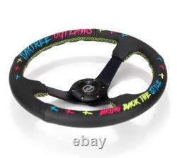 NRG Innovations Oaktree Outlaws Limited Run Steering Wheel RST-036MB-OTOL-TRI