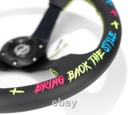 NRG Innovations Oaktree Outlaws Limited Run Steering Wheel RST-036MB-OTOL-TRI