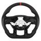Nappa Leather Steering Wheel For Ford F150 Raptor 2015 2020 Red Stitching