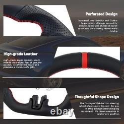 Nappa Leather Steering Wheel for Ford Mustang EcoBoost GT 2018-2023 in stock