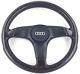 Nardi Audi Black Leather Steering Wheel. Genuine. Oem S2 Coupe Avant 80 Etc 8a