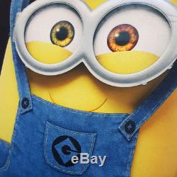 New 10 Pcs Despicable Me Minion Car Seat Covers Floor Mats Steering Wheel Gift