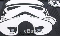New 10 Pcs Star Wars Stromtrooper Car Seat Covers Floor Mats Steering Wheel Gift