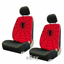 New 10PC Spiderman Car Truck Floor Mats Seat Covers & Steering Wheel Cover