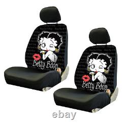 New 10pc Betty Boop Car Front Back Floor Mats Seat Covers & Steering Wheel Cover