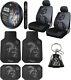 New 10pc Star Wars Darth Vader Car Floor Mats Seat Covers & Steering Wheel Cover