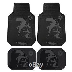 New 10pc Star Wars Darth Vader Seat Covers Steering Wheel Cover & Floor Mats Set
