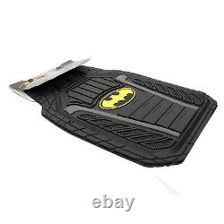 New 14pc BATMAN Classic Car Truck Seat Covers Floor Mats & Steering Wheel Cover