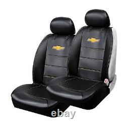 New 7pc CLASSIC CHEVY AUTO Rubber Floor Mats /2 SEAT COVERS/STEERING WHEEL COVER