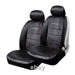 New 7pc DODGE AUTO Rubber Floor Mats /2 SEAT COVERS/STEERING WHEEL COVER
