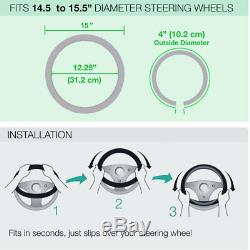 New 7pc Tweety Bird Car Floor Mats Seat Covers & Steering Wheel Cover Gift Set