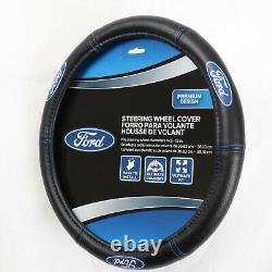 New 9pc Ford Mustang Car Truck Floor Mats Seat Covers Steering wheel Cover Set