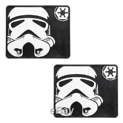 New 9pc STAR WARS Stormtrooper Car Floor Mats Seat Covers & Steering Wheel Cover