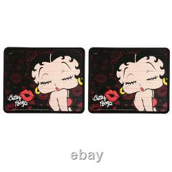 New Betty Boop KISS Red Dress 10PC Floor Mat Seat Covers Steering Wheel Cover