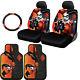 New Dc Comic Harley Quinn Car Seat Covers Floor Mat And Steering Wheel Cover Set