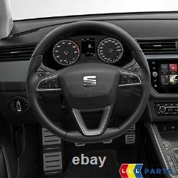 New Genuine Seat Ateca 2017-2020 Steering Wheel Trim Silver 575072390aup7