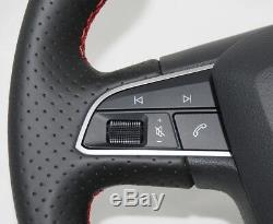 New Genuine Seat Fr Flat Bottom Multifunction Steering Wheel 7n5419091f Ngv