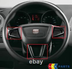 New Genuine Seat Ibiza Mk4 2008-2017 Steering Wheel Trim Piano Black 6j0064245n
