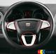 New Genuine Seat Ibiza Mk4 2008-2017 Steering Wheel Trim Set White 6j0064245b