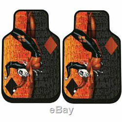 New Harley Quinn Car Seat Covers Floor Mats Steering Wheel Cover Set For Ford