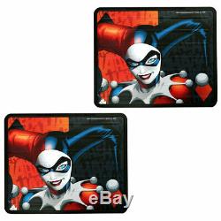 New Harley Quinn Car Seat Covers Floor Mats Steering Wheel Cover Set For Ford